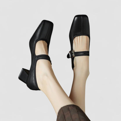 Catherine | Elegant Heeled Mary Janes