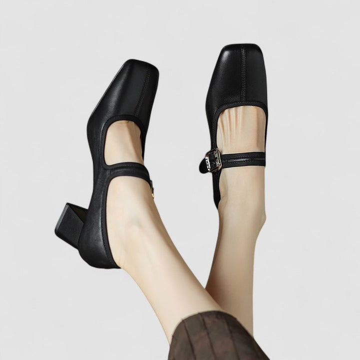 Catherine | Elegant Heeled Mary Janes