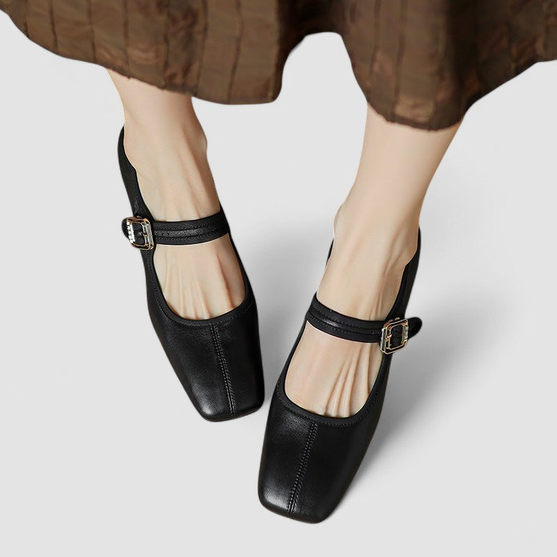 Catherine | Elegant Heeled Mary Janes