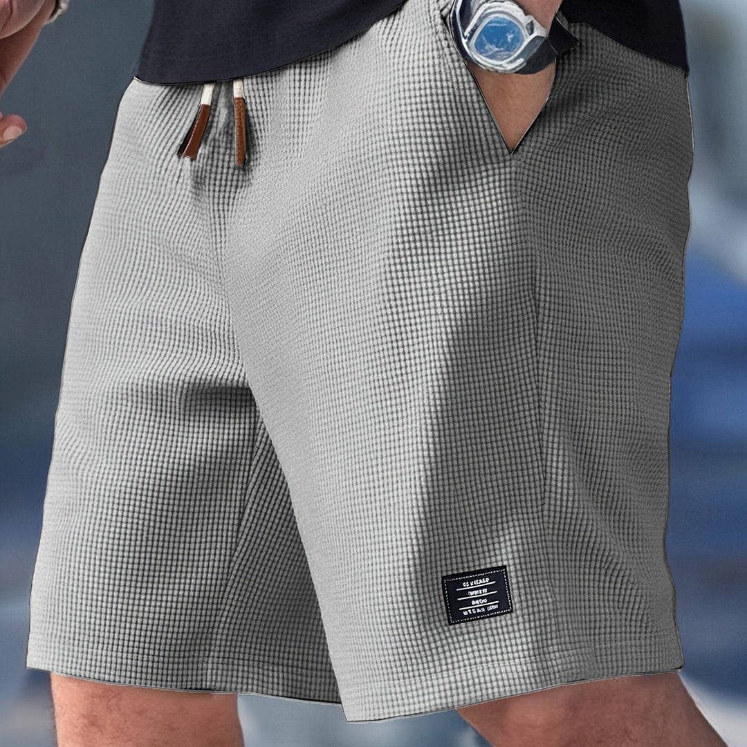 Nathan lightweight summer shorts in grey