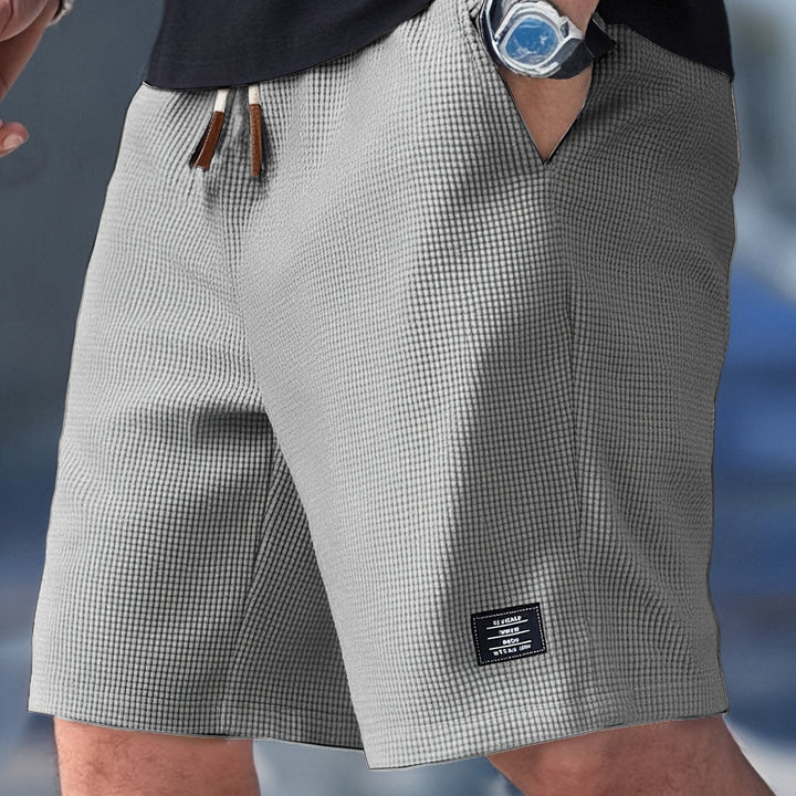 Nathan lightweight summer shorts in grey
