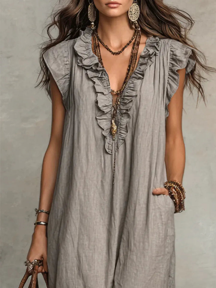 Cecilia Elegant Summer Maxi Dress