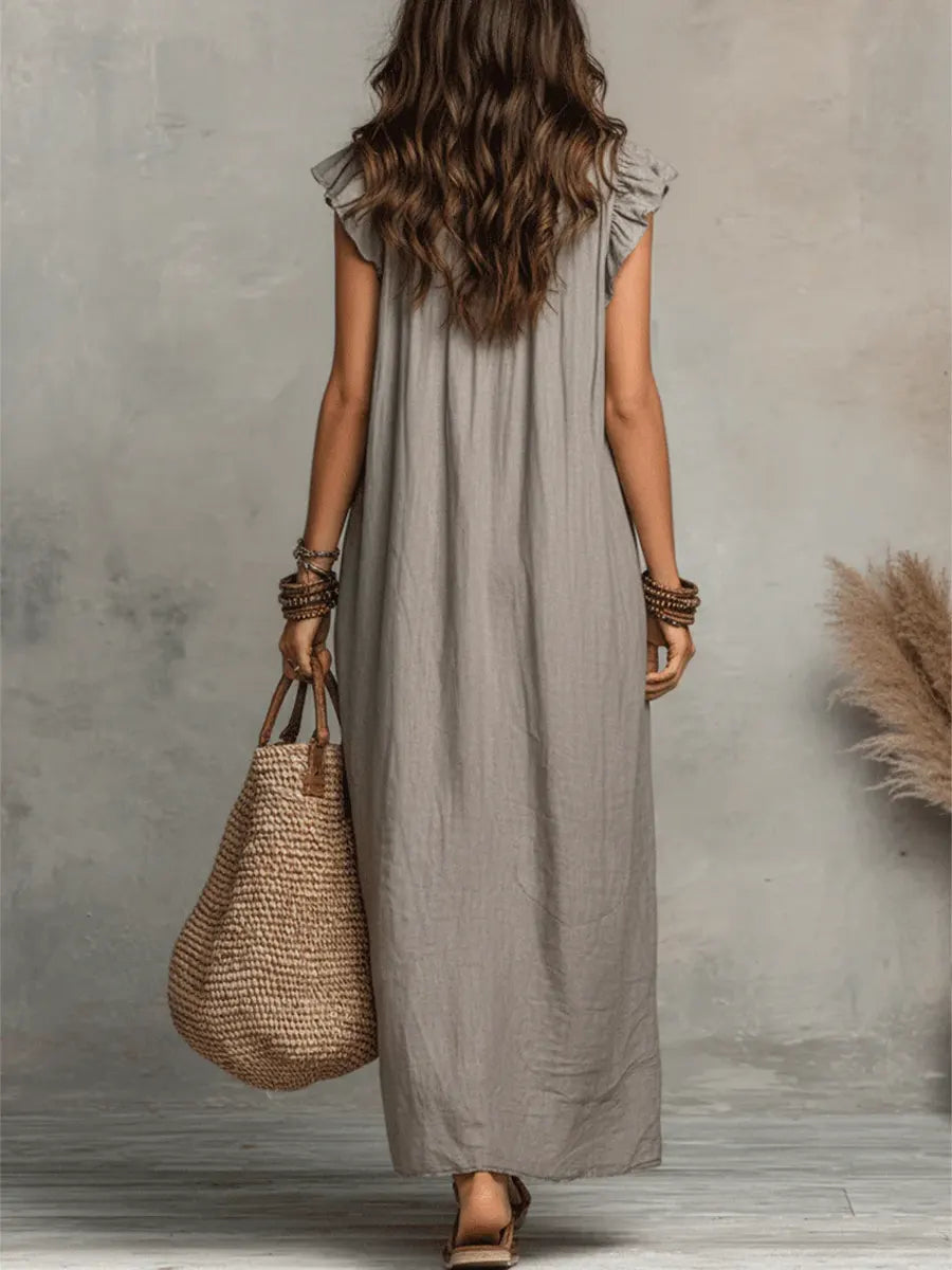 Cecilia Elegant Summer Maxi Dress