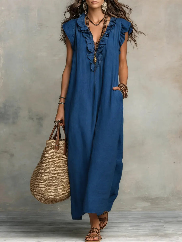 Cecilia Elegant Summer Maxi Dress