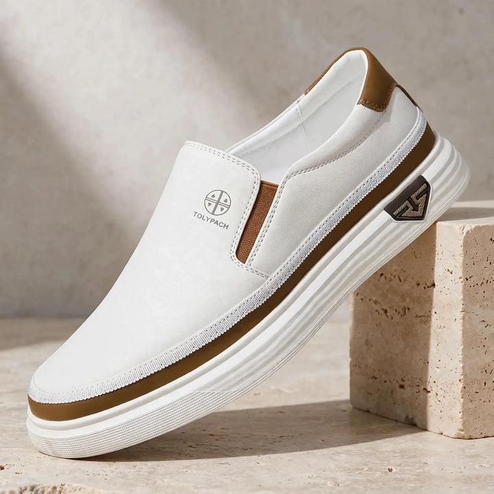 Albert Slip-On Leather Sneakers