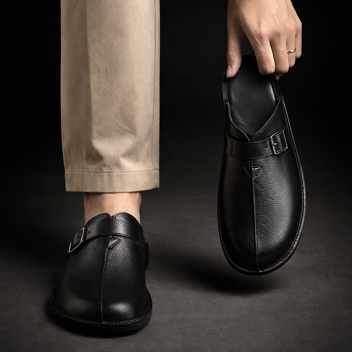 Ambrose Buckle Mules