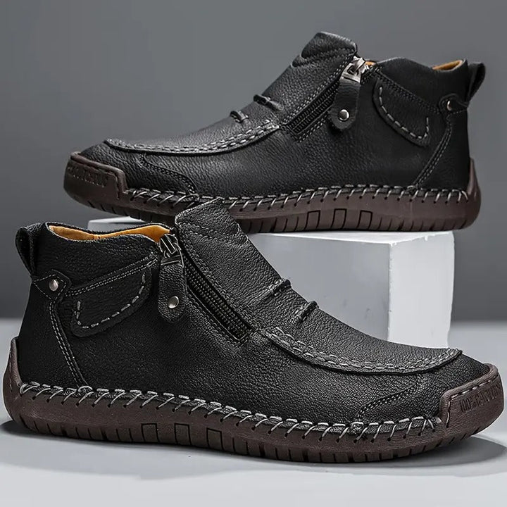 Varel ergonomic orthopaedic shoes in black