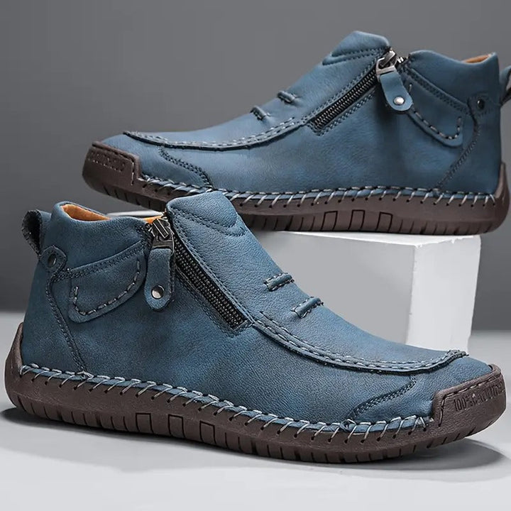 Varel ergonomic orthopaedic shoes in blue