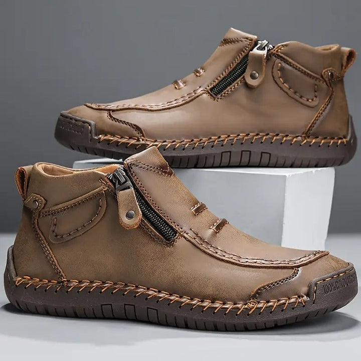 Varel ergonomic orthopaedic shoes in khaki