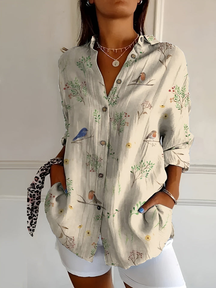 Amara™ | Floral Blouse